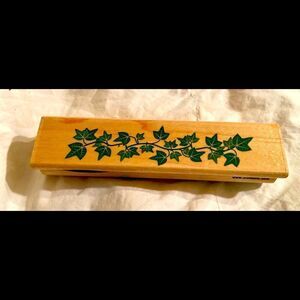 Ivy Border HR 1008 Stampabilities Rubber Stamp EUC